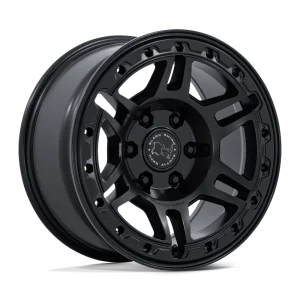 Black Rhino – BR039 VANGUARD – Black – 17″x8.5″ 25mm – All weather Wheels – BR039MX17853825